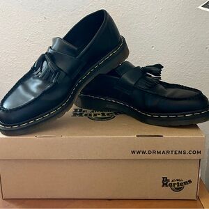 Dr. Martens Adrian Smooth Leather Tassel Loafers